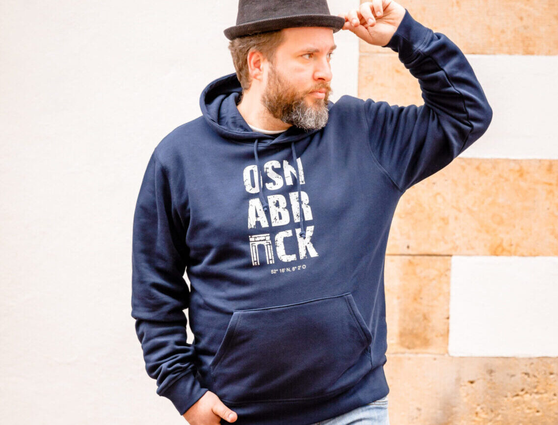 OSNABRÜCK sommer hoodie nachtblau