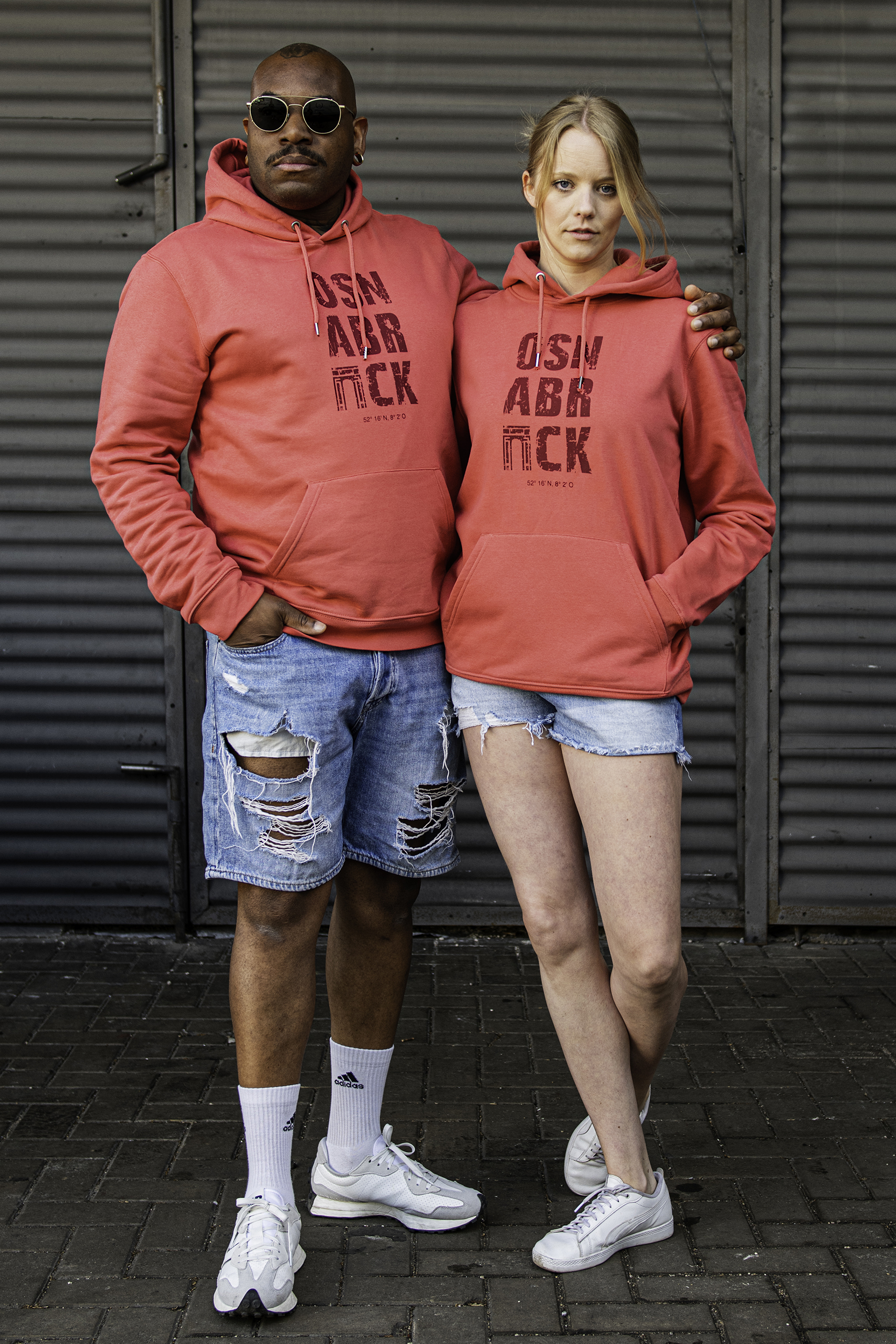 OSNABRÜCK hoodie kaminrot