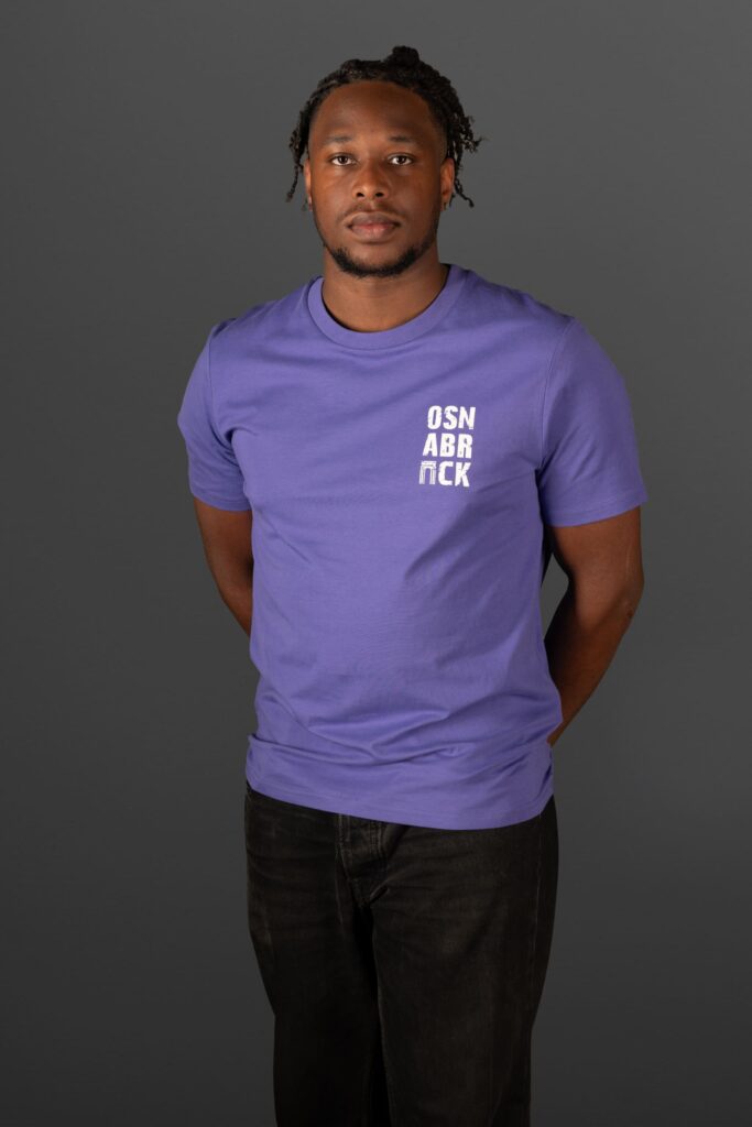 OSNABRÜCK t-shirt lilaweiss