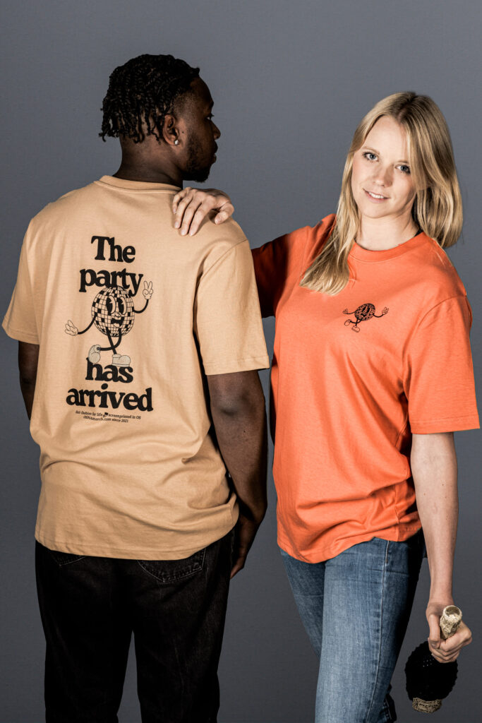 THE PARTY HAS ARRIVED t-shirt