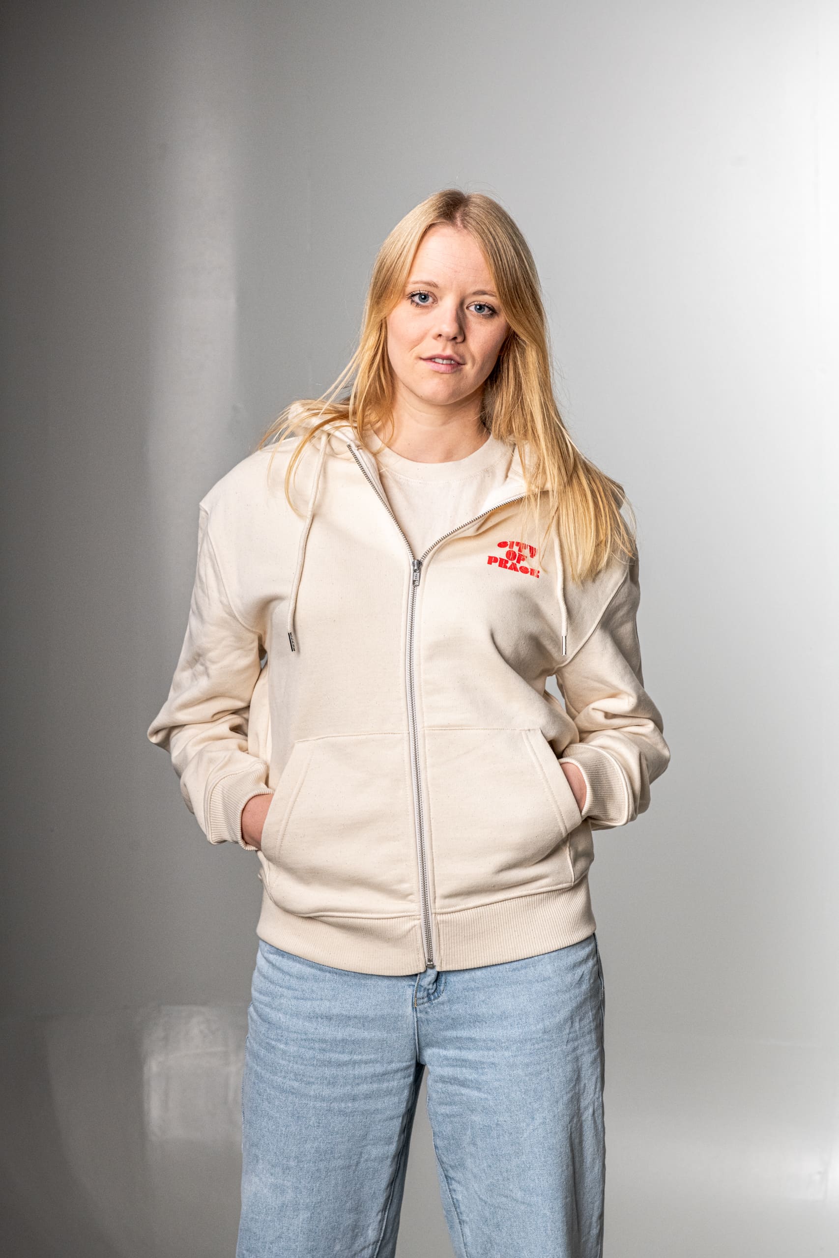 CITY OF PEACE zipper hoodie - Image 8