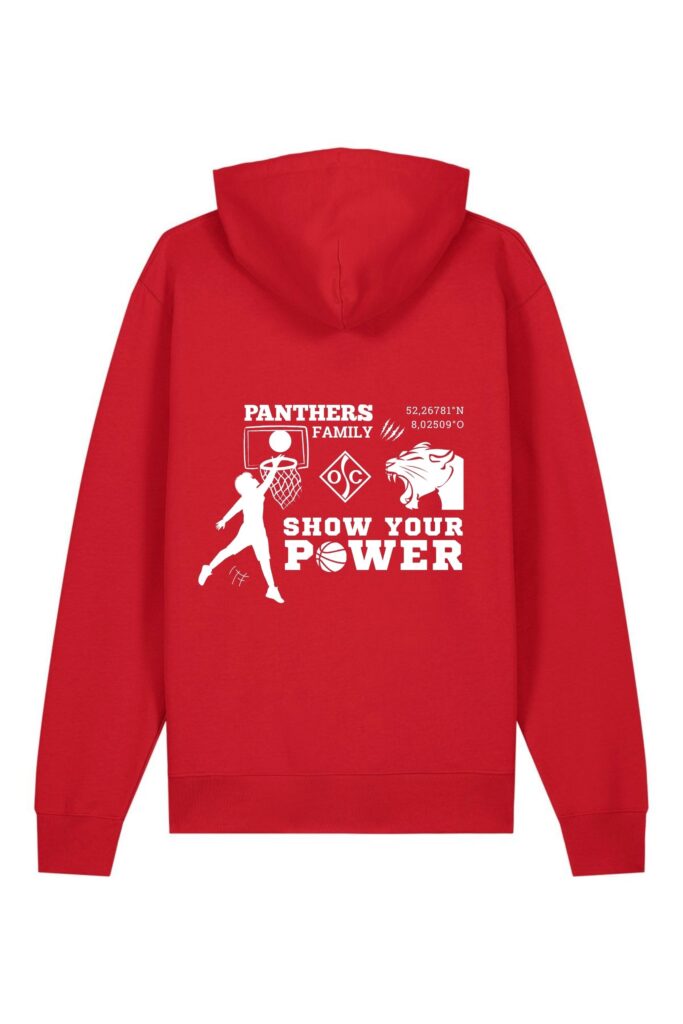 All Panthers Hoodie Kids back – Rückansicht mit sichtbarem Backprint