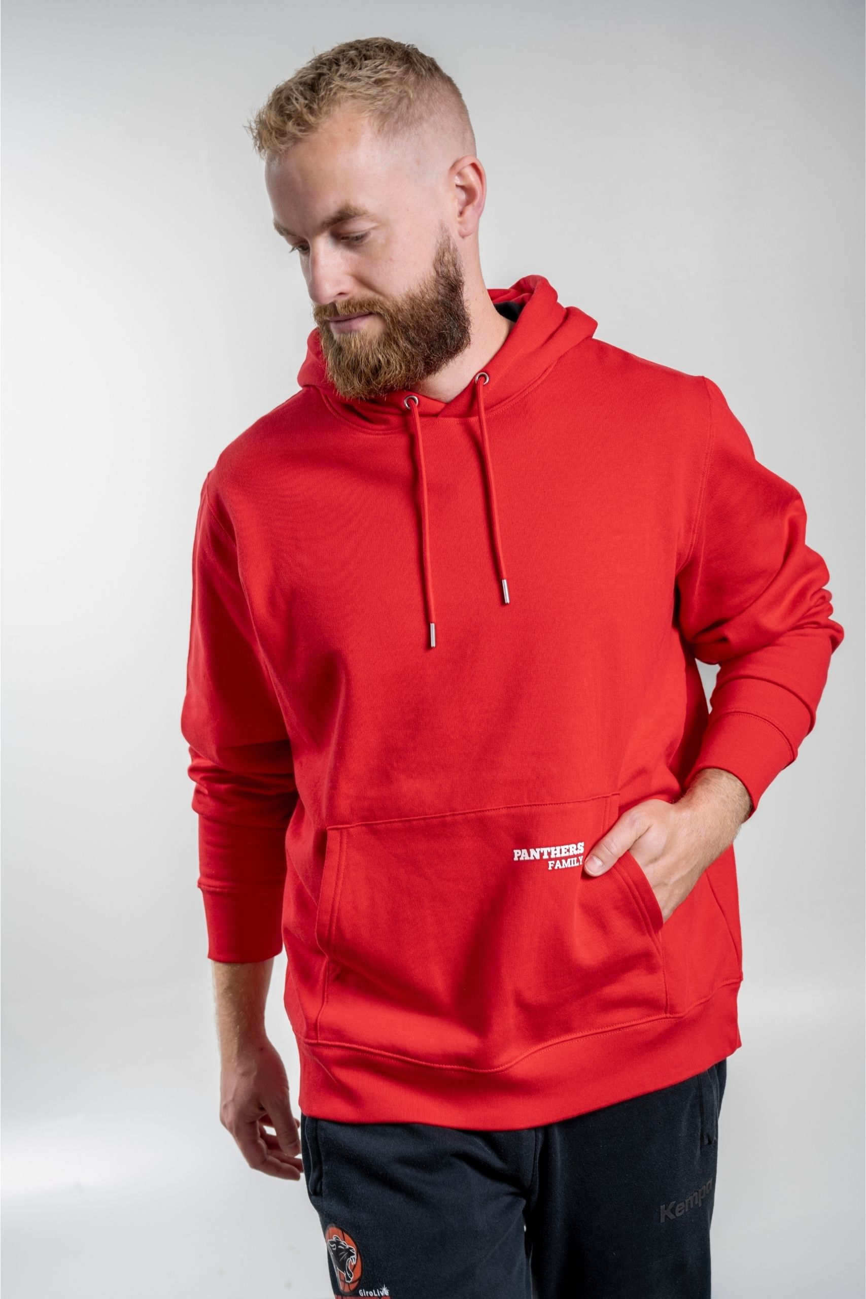 All Panthers Hoodie front – Vorderansicht mit sichtbarem Brustprint